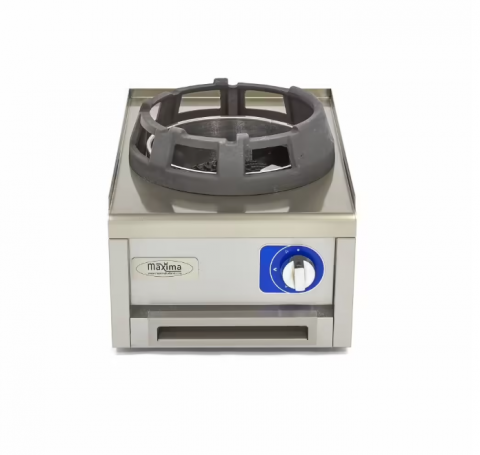 Aragaz profesional pe gaz 12000W, 60x40 cm [4]