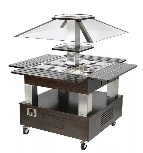 Bufete reci - Bufet rece 4/1 GN, 500W, 145x154 cm