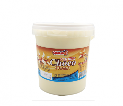 Topping-uri - Crema de ciocolata alba cu vanilie 1kg