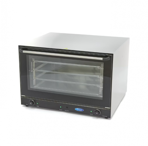 Cuptoare cu convectie - Cuptor cu convectie pe abur 4 tavi, temporizator incorporat 300°C