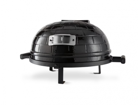Cuptor de pizza kamado din ceramica, diametru 53 cm, cu suport [3]