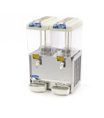 Echipamente de Bar - Dozator dublu de sucuri/limonade reci, electric 18 litri