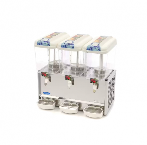 Echipamente de Bar - Dozator triplu de sucuri/limonade reci, electri 18 litri
