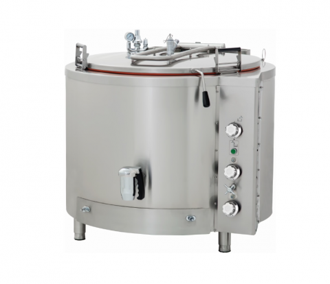 Fierbatoare pentru gatit - Fierbator profesional electric pentru gatit cu incalzire indirecta, capacitate 325 litri
