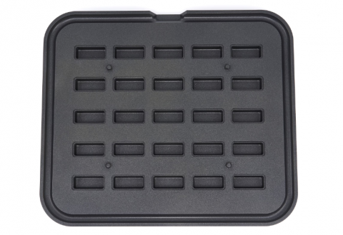 Forma de tarta dreptunghiulara 50x23/42x17 mm - 25 bucati [1]