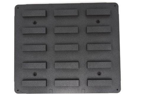 Forma de tarta dreptunghiulara 90x30/85x26 mm - 15 bucati [2]