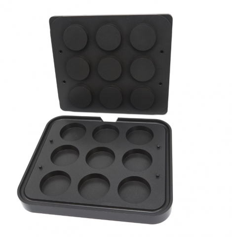 Forme de tarta - Forma de tarta model cilindru 80 mm - 9 bucati