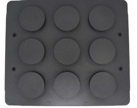 Forma de tarta model cilindru 80 mm - 9 bucati [2]