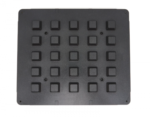 Forma de tarta patrata 39/29 mm - 25 bucati [2]