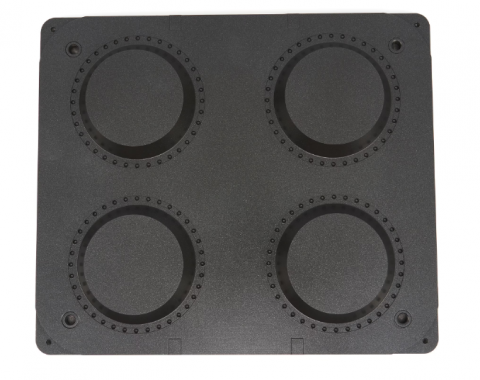 Forma de tarta rotunda 124/100 mm - 4 bucati [2]