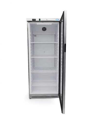 Frigider cu usa de sticla, inox, 600 litri, 462W [4]