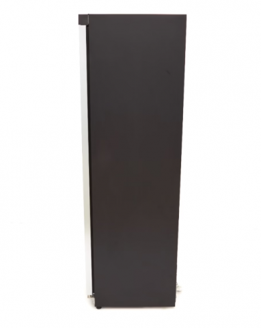 Frigider cu usa de sticla, negru, 400 litri, 372W [1]