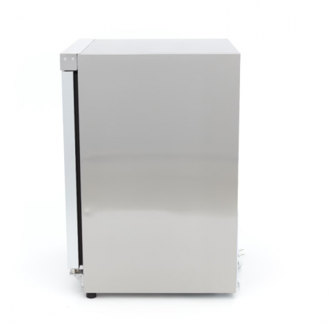 Frigider din inox cu usa din sticla, 200 litri [2]