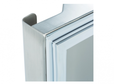 Frigider profesional din inox cu 3 rafturi reglabile, 700 litri [5]