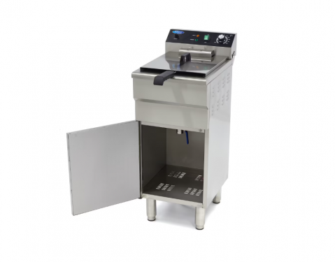 Friteuza electrica cu robinet si suport, 16 litri, 5000W [6]