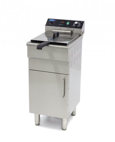 Friteuze - Friteuza electrica cu robinet si suport, 16 litri, 5000W