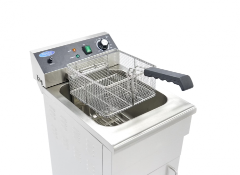 Friteuza electrica cu robinet de scurgere si suport, 16 litri, 3000W [3]