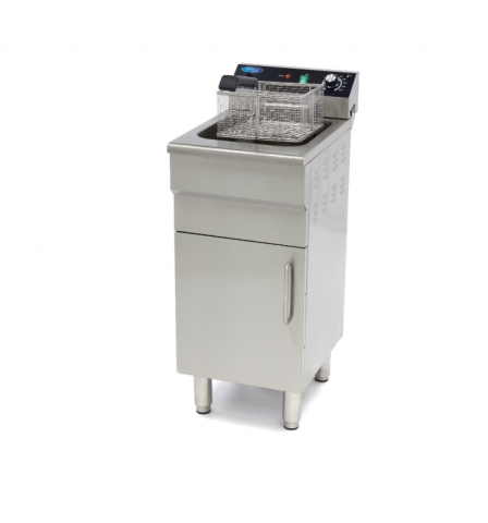 Friteuza electrica cu robinet de scurgere si suport, 16 litri, 3000W [2]