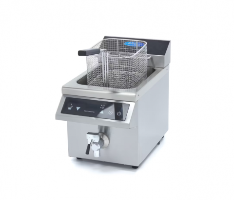 Friteuza cu inductie, robinet de scurgere, 8 litri [7]