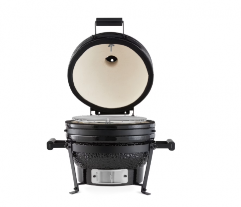 Gratar ceramic kamado pe carbuni, cu capac, diametru 35 cm [2]