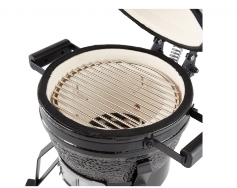 Gratar ceramic kamado pe carbuni, cu capac, diametru 35 cm [11]