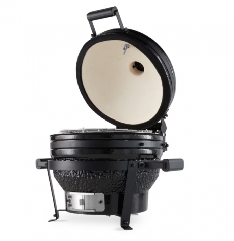 Gratare profesionale - Gratar ceramic kamado pe carbuni, cu capac, diametru 35 cm