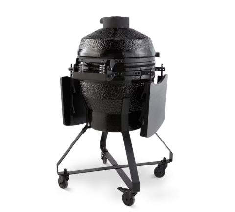 Gratar ceramic kamado pe carbuni, cu capac, diametru 40 cm [4]