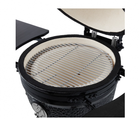 Gratar ceramic kamado pe carbuni, cu capac, diametru 40 cm [10]