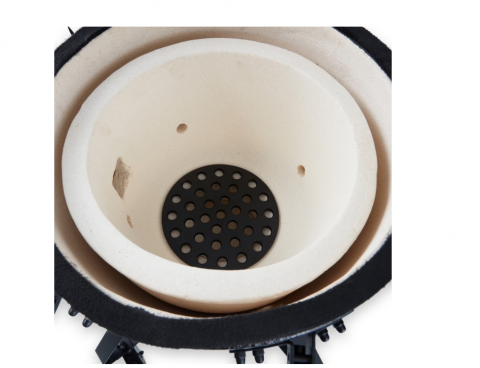 Gratar ceramic kamado pe carbuni, cu capac, diametru 40 cm [11]