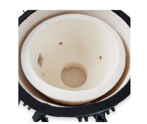 Gratar ceramic kamado pe carbuni, cu capac, diametru 40 cm [12]