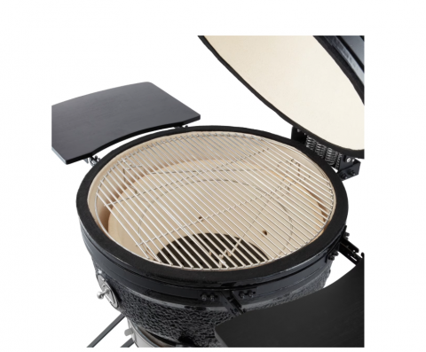 Gratar ceramic kamado pe carbuni, cu capac, diametru 49 cm [15]