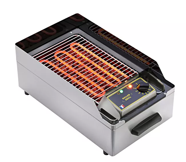 Gratare profesionale - Gratar electric cu roca vulcanica, 2.5 kW