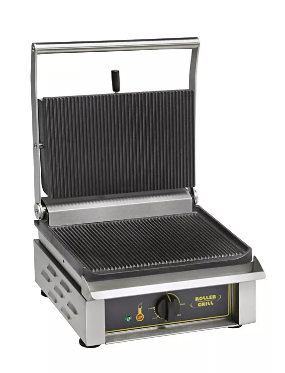 Gratare profesionale - Grill electric panini striat, 3000W