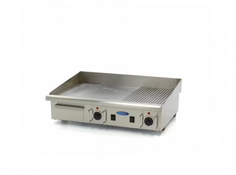 Gratare profesionale - Grill electric neted striat 73 cm, 4400W