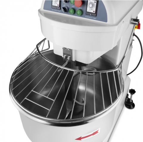 Malaxor pentru aluat cu 2 viteze 200 litri, 120 kg aluat, 400V [3]