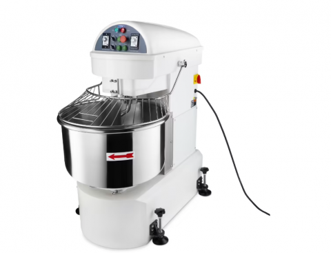Malaxor pentru aluat cu 2 viteze 200 litri, 120 kg aluat, 400V [4]