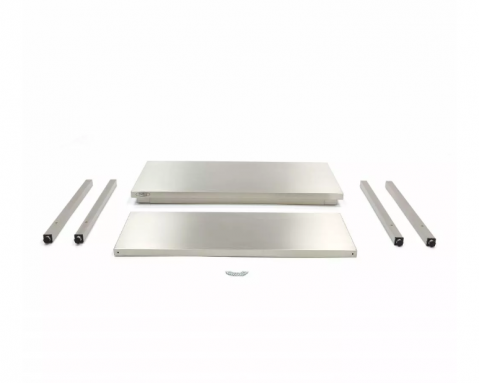 Masa din inox cu polita 100x70 cm [4]