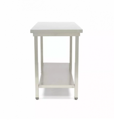 Masa din inox cu polita 140x70 cm [3]