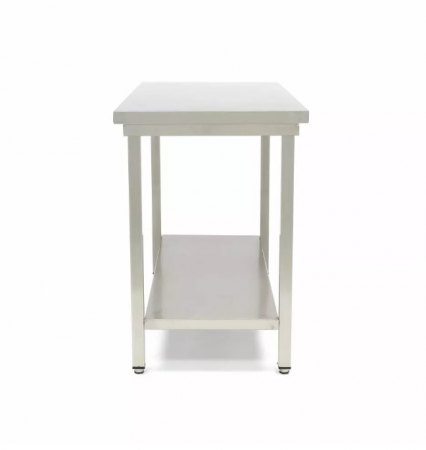 Masa din inox cu polita, 180x70 cm [4]
