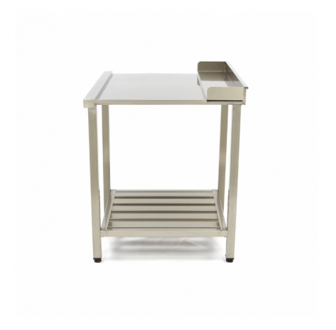 Masa iesire montare dreapta pentru masina de spalat vase, 120x75 cm cu raft de depozitare [3]