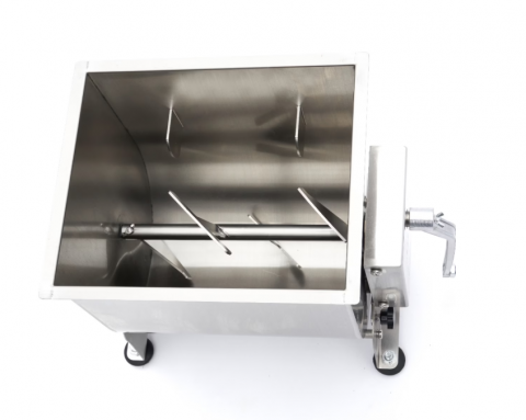 Mixer manual pentru carne , 16 kg, 20 litri, 1 axa, cuva inclinata [6]