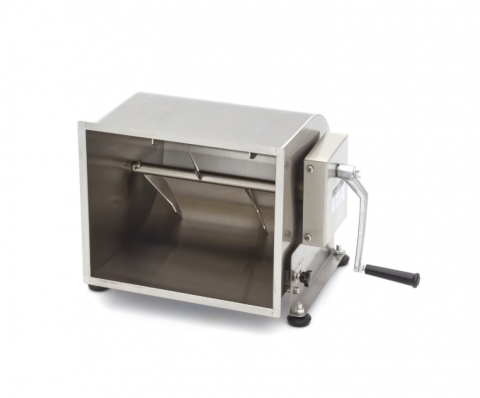 Mixer manual pentru carne , 25 kg, 30 litri, 1 axa, cuva inclinata [5]