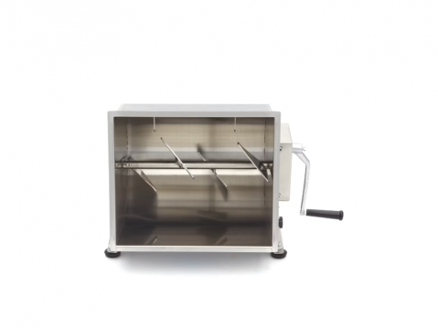 Mixer manual pentru carne, 35 kg, 40 litri, 1 axa, cuva inclinata [4]