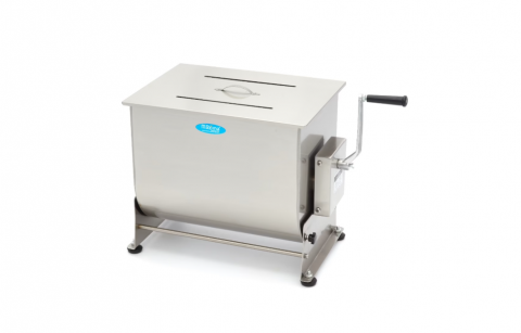 Mixere pentru carne - Mixer manual pentru carne , 43 kg, 50 litri, 1 axa, cuva inclinata