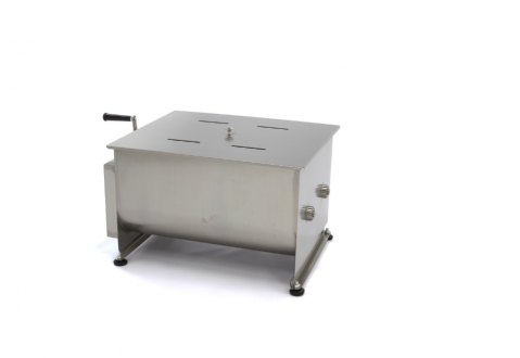Mixer manual pentru carne, 55 kg, 60 litri, 2 axe [5]