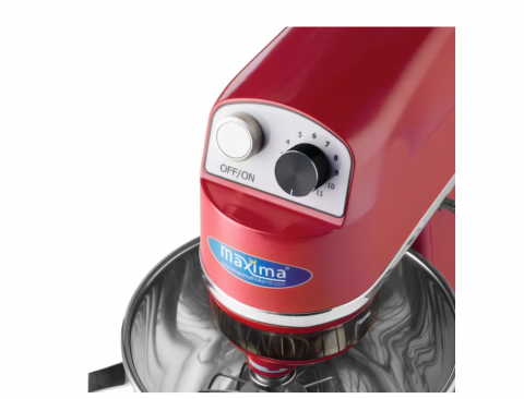 Mixer profesional rosu 2 kg de aluat, 7 litri [4]