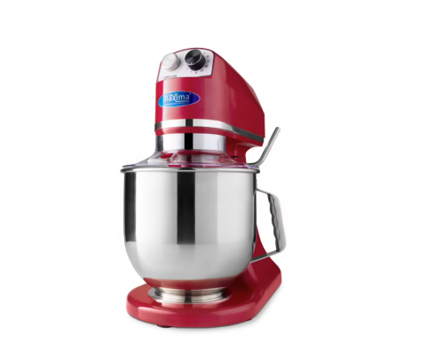 Mixere profesionale - Mixer profesional rosu 2 kg de aluat, 7 litri