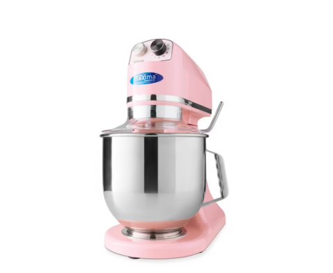 Mixere profesionale - Mixer profesional roz 2 kg de aluat, 7 litri