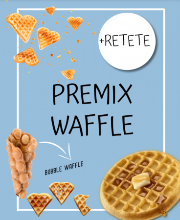 Premix waffle - Premix bubble waffles