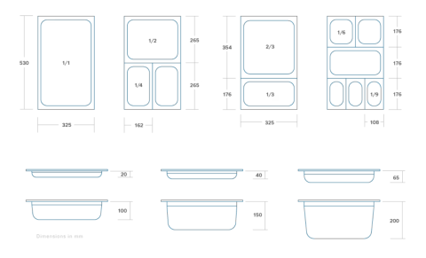 Recipient gastronom 7 cm adancime [4]